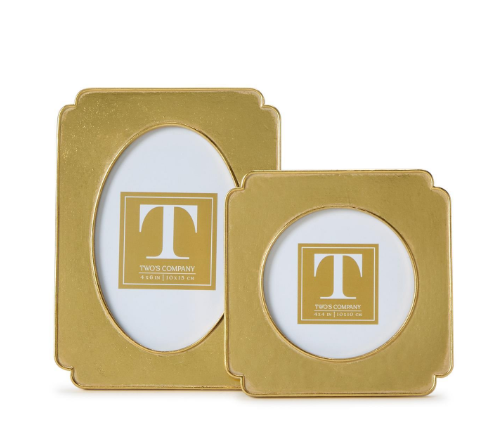 Rennaissance Gold Leaf Photo Frames