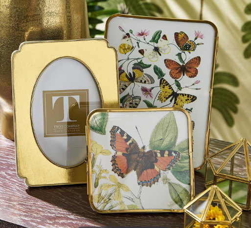 Rennaissance Gold Leaf Photo Frames
