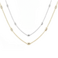 Everyday Beaded Layering Necklace - Gold