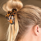 Scallop Tortoise Shell Clip