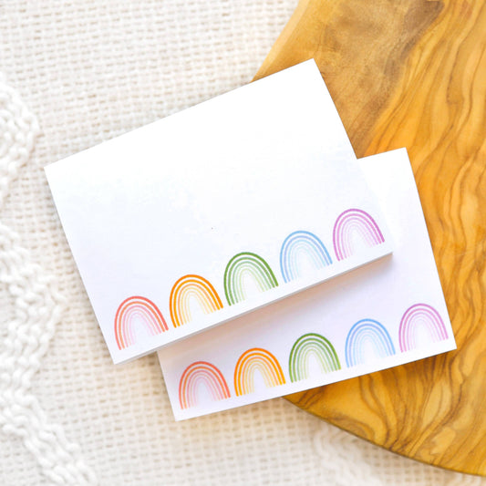 Rainbow Post-It® Notes, 50 Sheets, 4x3 in.